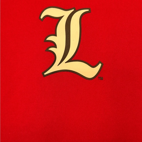 Adidas Primeblue University of Louisville Logo Polo Shirt  Size Large - Picture 3 of 12